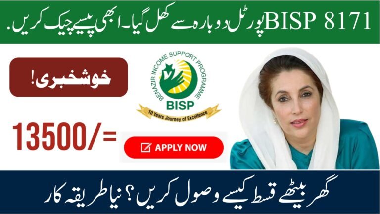 BISP 8171 Web Portal: A Simple Guide to Checking Your Payment Status in October 2025